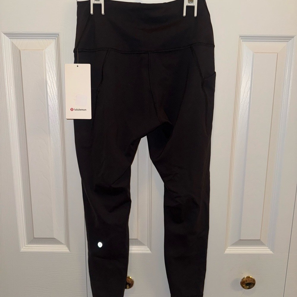 NWT - Lululemon- Wunder Train High-Rise Tight with Pockets 25"- Black - Picture 6 of 7